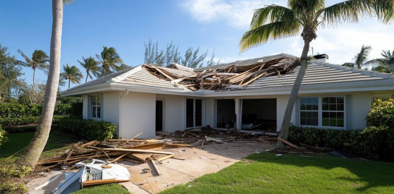 Storm Damage Repair detail