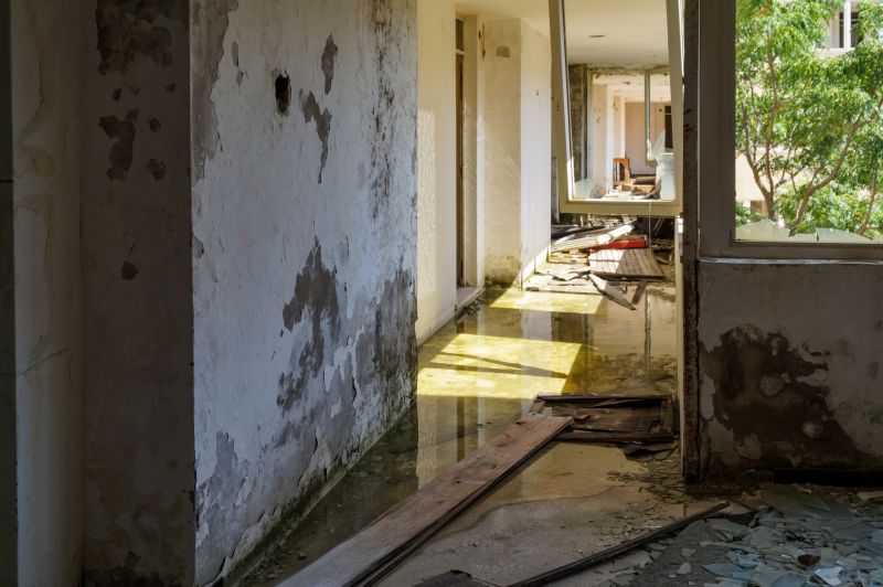 Damaged Interior Spaces