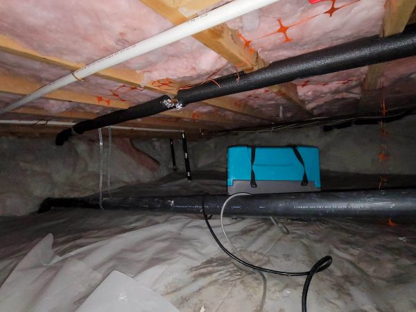 Crawl Space Water Remediation in East Lansing